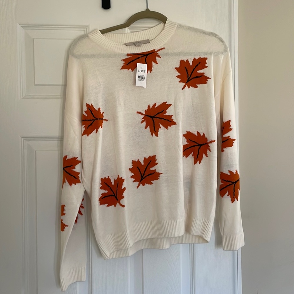 Loft maple sweater